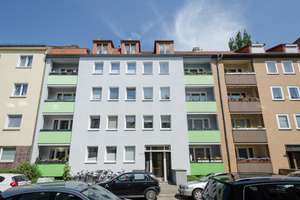 Drei Zimmer Wohnung mit Balkon und EBK – Mozartstr. 13A, 30173 Südstadt, Hannover – Vorschaubild 1