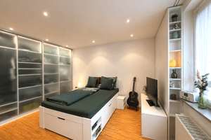 HEGERICH: ZUHAUSE ANKOMMEN IN FÜRTH – GEMÜTLICHE, TEIL MÖBLIERTE 1-ZIMMER-WOHNUNG MIT BALKON – Die vollständige Adresse der Immobilie erhältst du vom Anbieter., 90763 Südliche Südstadt, Fürth – Vorschaubild 9