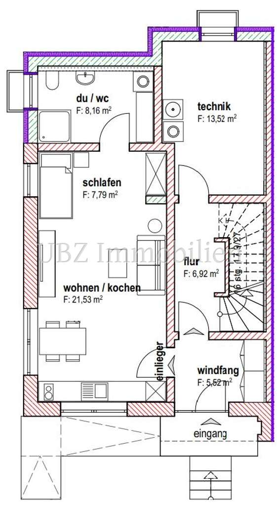Immobilie in Großheubach - Neubau Einfamilienhaus (als geschlossener Rohbau) am Waldrand von Großheubach - Bild 3