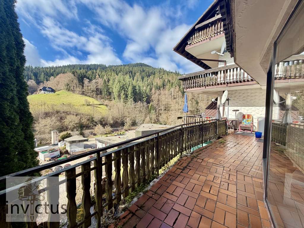 Immobilie in Bad Rippoldsau-Schapbach - 2-Zim-Whg. mit Bergblick in Bad Rippoldsau-Schapbach – hell, ruhig, zum Wohlfühlen und sofort frei - Bild 0