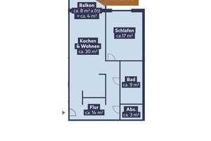 Modern und zentral wohnen - Hochwertige Neubauwohnung mit vollausgestatteter Einbauküche – Am Deich 53, 28199 Bremen – Vorschaubild 10