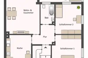 Doppelhaushälfte mit 2 Wohneinheiten in begehrter Lage von Bielefeld-Dornberg! – Bielefeld – Vorschaubild 20