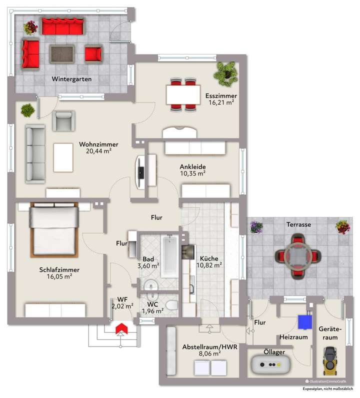 Grundriss - ohne Gewähr -