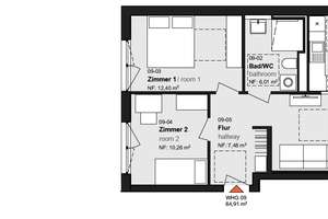 Neubau 3-Zimmer mit Einbauküche & Balkon – Hochstr. 12b, 13357 Gesundbrunnen, Berlin – Vorschaubild 16