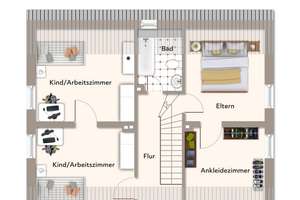 *IDYLLISCHES, FREISTEHENDES EINFAMILIENHAUS MIT GROßEM GARTEN IN UNMITTELBARER KANALNÄHE* – Die vollständige Adresse der Immobilie erhältst du vom Anbieter., 48157 Gelmer-Dyckburg, Münster – Vorschaubild 15