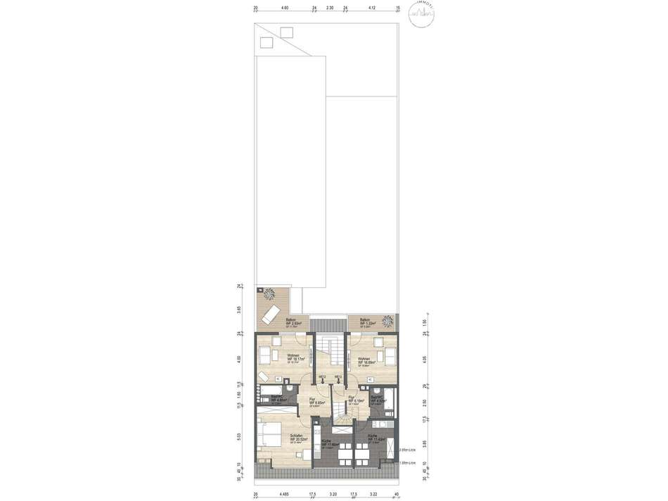 DG, Grundriss