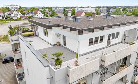 Penthouse am Olgapark mit großer Terrasse