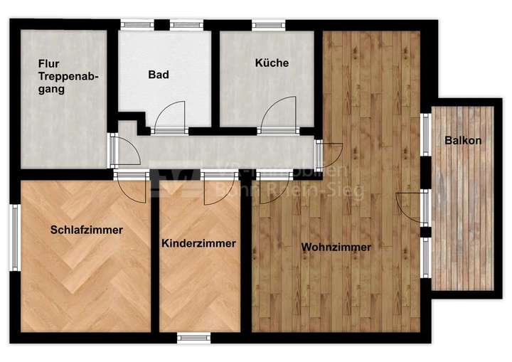 Grundriss 1. Obergeschoss