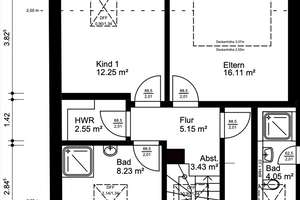 Neubau-Traum in Bonn-Beuel! Stillvolle Maisonette zum Neubezug!
 – Rheindorfer Str. 104, 53225 Schwarzrheindorf/Vilich-Rheindorf, Bonn – Vorschaubild 14