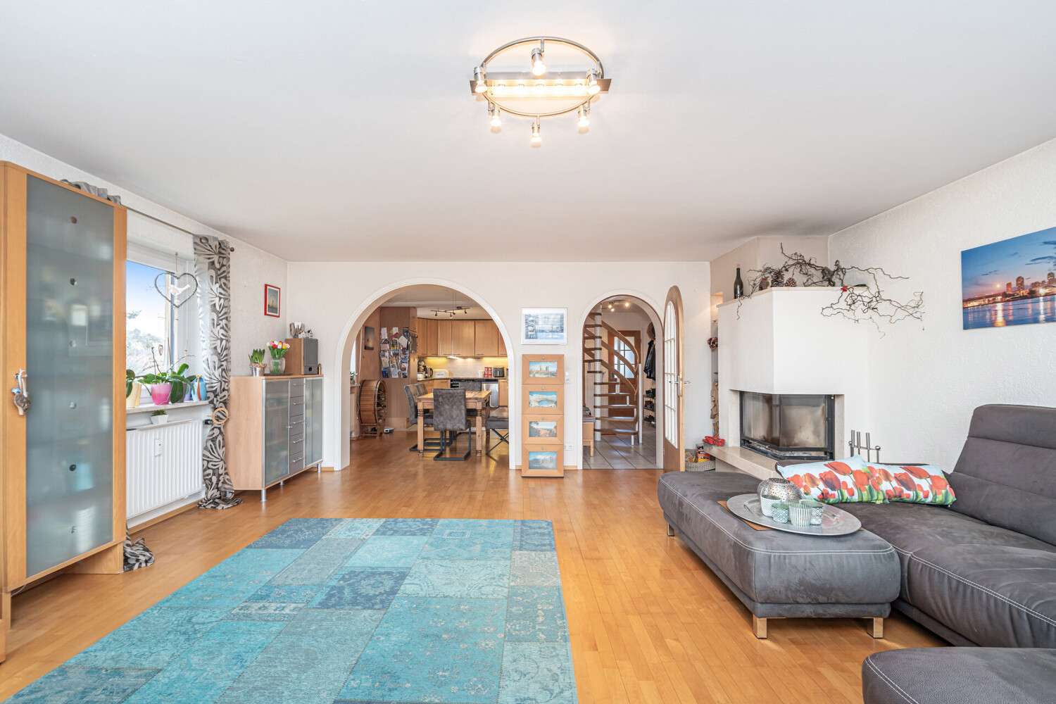 Immobilie in Bad Heilbrunn - Haus-in-Haus mit ultimativem Bergblick - 5-Zimmer Wohnung mit großem Privatgarten in ruhiger Lage - Bild 8