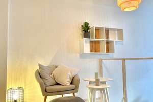 2-Zimmer-Wohnung mit Süd-Balkon im Bergmannkiez - möbliert