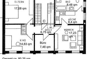 1.OG in ehemal. Bauernhof mit Gartennutzung in KR-Hüls ab sofort zu vermieten – Krüserstraße 29, 47839 Hüls, Krefeld – Vorschaubild 11