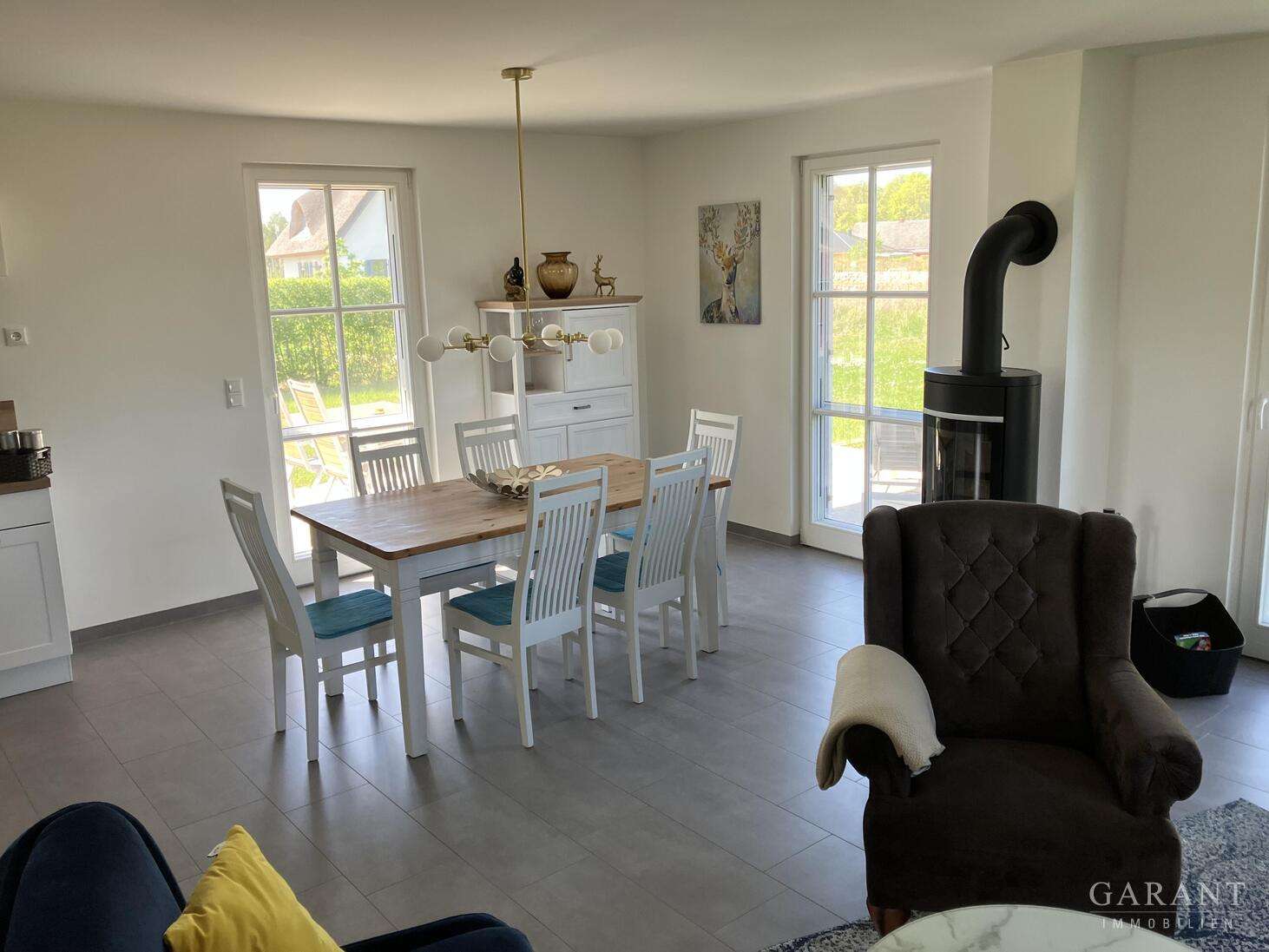 Immobilie in Kramerhof - **** Modernes Reetdach-Ferienhaus am Strelasund **** - Bild 11