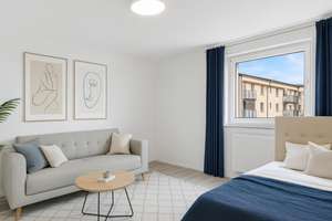 Frisch renovierte 1,5-Zimmer-Wohnung mit moderner Einbauküche in zentraler Lage – Feselenstraße 8, 85053 Südost, Ingolstadt – Vorschaubild 9