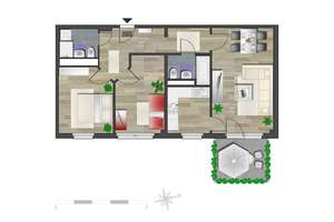 3-Raum-Wohnung in begrünter Wohnlage – Friedr.-Viertel-Str. 66, 9123 Hutholz, Chemnitz – Vorschaubild 7