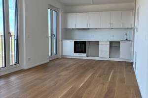 Neubau, sonnige 1,5-Zimmer-Wohnung mit gehobener Innenausstattung mit EBK in München Langwied – Leinweberweg 30, 81249 Lochhausen, München – Vorschaubild 1