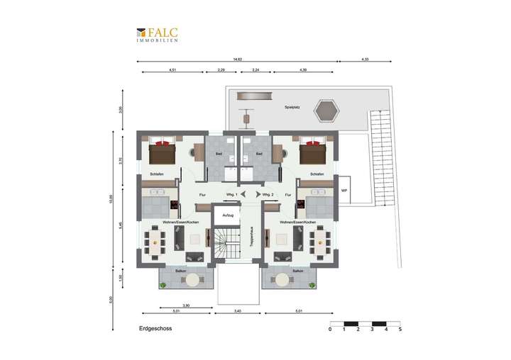 genehmigtes Erdgeschoss