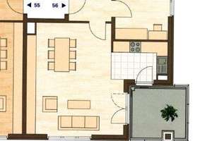 Lichtdurchflutete, ruhige 3 Zi-Wohnung mit Parkblick von privat, EBK, Loggia, Balkon, Gäste-WC – Fischer-von-Erlau-Straße 5a, 80689 Am Westbad, München – Vorschaubild 8