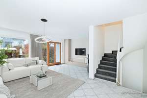 Doppelhaushälfte mit idyllischem Garten und großem Hobbyraum - ideal für Familien