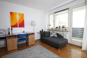 Gepflegte, möblierte 1-Zimmer-Wohnung mit Balkon und EKB in der Nähe des Maschsees – Alte Döhrener Straße 36, 30169 Hannover – Vorschaubild 2