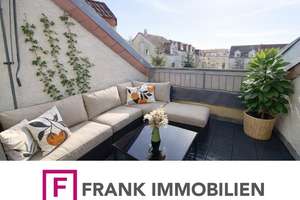 FRANK IMMOBILIEN - Zuhause ankommen –  lichtdurchflutete Dachgeschosswohnung  mit sonniger Terrasse!