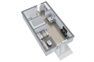Apartmnet mit Terrasse in urbaner Münchner Lage – Die vollständige Adresse der Immobilie erhältst du vom Anbieter., 81539 Obergiesing, München – Vorschaubild 10