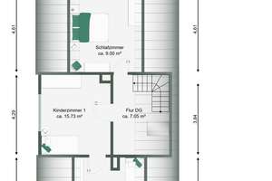 Klein im Preis, groß im Potenzial – gemütliches Einfamilienhaus mit Garten – Die vollständige Adresse der Immobilie erhältst du vom Anbieter., 39343 Emden – Vorschaubild 12