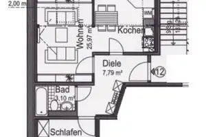 *** Dachgeschoss-Wohnung auf dem Kaßberg mit Balkon *** – Rudolf-Marek-Straße 7, 9112 Chemnitz – Vorschaubild 4