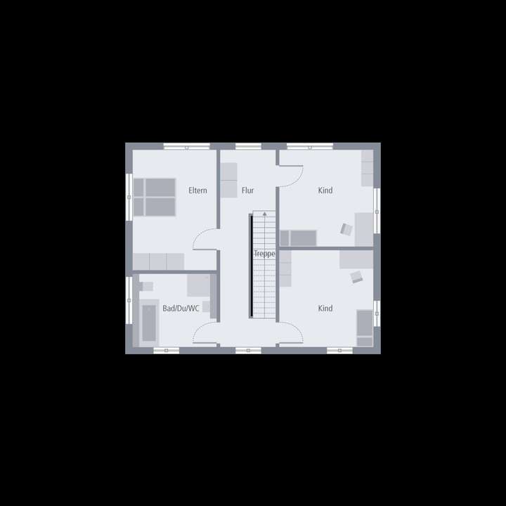 Grundriss Dachgeschoss