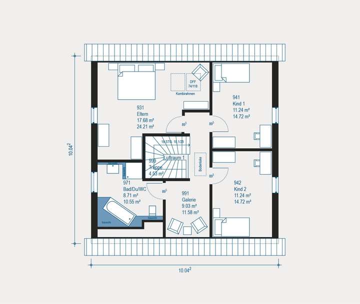 Grundriss veränderbar