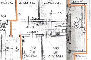 3-Zimmer-Wohnung in Bestlage in Paderborn – Die vollständige Adresse der Immobilie erhältst du vom Anbieter., 33102 Kernstadt, Paderborn – Vorschaubild 1