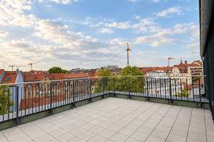 Erstbezug: Modernes Studenten-Apartment in St. Johannis mit Dachterrasse & Einbauküche – 90419 Sandberg, Nürnberg – Vorschaubild 7