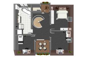 ATTRAKTIV! Vollsanierte 4 ZKB Maisonette mit Aufzug in Mannheim D-Quadrat – Die vollständige Adresse der Immobilie erhältst du vom Anbieter., 68159 Innenstadt/Jungbusch, Mannheim – Vorschaubild 5