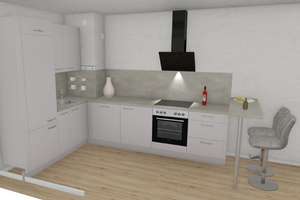 Frisch renovierte 2-Zimmer-Wohnung mit Balkon und EBK in Leonberg – Eltinger Straße 13, 71229 Leonberg – Vorschaubild 3
