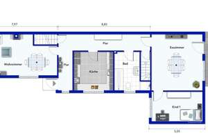Doppelhaus mit großem Garten, Pool und 6 Wohnräumen – 4289 Meusdorf, Leipzig – Vorschaubild 35