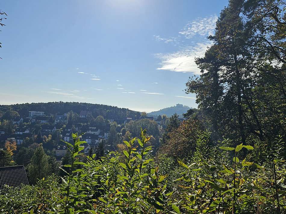 Blick vom darüber liegenden Wa