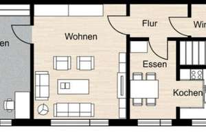 Erstbezug nach Kernsanierung - Barrierearme 3 Zimmer Wohnung mit Einbauküche – Sonnenstraße 21, 97834 Birkenfeld – Vorschaubild 2