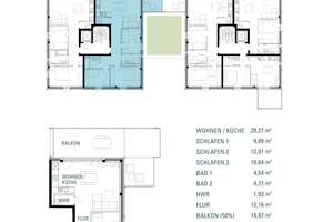 SCHWIND IMMOBILIEN - "Das Ludwig" - exklusive 4-Zimmer-Neubau-Eigentumswohnung im Ludwigshöhviertel – Die vollständige Adresse der Immobilie erhältst du vom Anbieter., 64285 Bessungen, Darmstadt – Vorschaubild 11