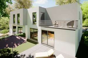 Modernes Wohnen in Langen! KfW 40 NH DHH im Bauhausstil mit Terrasse, Balkon und Garten! – Die vollständige Adresse der Immobilie erhältst du vom Anbieter., 63225 Langen (Hessen) – Vorschaubild 2