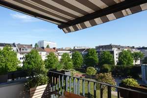 Süd-Terrasse über volle Breite | 124 m² kernsaniert | Düsseldorf-Stadtmitte – Hohenzollernstraße 27, 40211 Stadtmitte, Düsseldorf – Vorschaubild 9