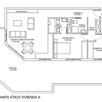 Neubau-Penthouse in Cieza