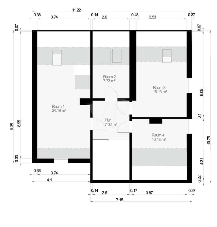Grundriss Dachgeschoss