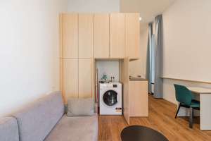 All-inklusive Miete! Studio mit privater Terrasse nahe Hauptbahnhof in der Europa City Berlin – Lehrter Straße 24B, 10557 Moabit, Berlin – Vorschaubild 8