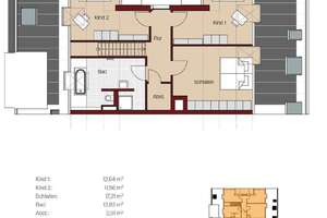 Moderne 4-Zi.-Maisonette mit Wärmepumpe, Einbauküche & Aufzug in Metzingen-Mitte – Die vollständige Adresse der Immobilie erhältst du vom Anbieter., 72555 Metzingen – Vorschaubild 19