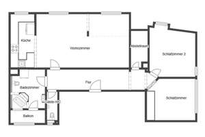 Hell, offen, großzügig – Dachgeschosswohnung mit Veranda &
Stauraum – Die vollständige Adresse der Immobilie erhältst du vom Anbieter., 70469 Lemberg/Föhrich, Stuttgart – Vorschaubild 11
