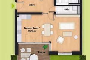 Gehobene und moderne 3-Zimmer-Wohnung mit Küche in Fürth – Espanstrasse 7, 90765 Poppenreuth, Espan, Fürth – Vorschaubild 2