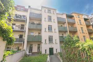 TERRASSENGLÜCK IM DENKMAL // 2-Raum-Wohnung mit Garten, Einbauküche & Echtholzparkett – Die vollständige Adresse der Immobilie erhältst du vom Anbieter., 4177 Altlindenau, Leipzig – Vorschaubild 6