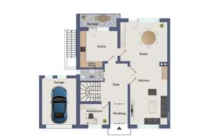Köln - Holweide, Rarität!!! Großzügiges Haus mit 6 Zimmern auf ca. 263 m² Wohnfläche – Die vollständige Adresse der Immobilie erhältst du vom Anbieter., 51067 Holweide, Köln – Vorschaubild 22
