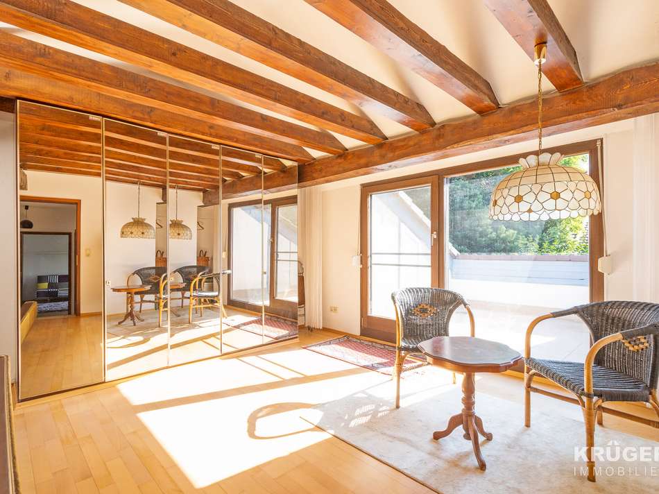 Dachstudio mit Balkon