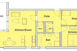 didem® I 3-Zimmer-Etagenwohnung am Silbermannpark – Die vollständige Adresse der Immobilie erhältst du vom Anbieter., 86161 Hochfeld, Augsburg – Vorschaubild 19